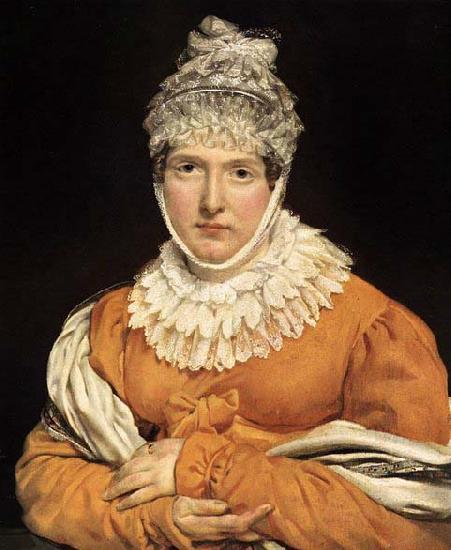 Baron Antoine-Jean Gros Portrait of Madame Sweden oil painting art